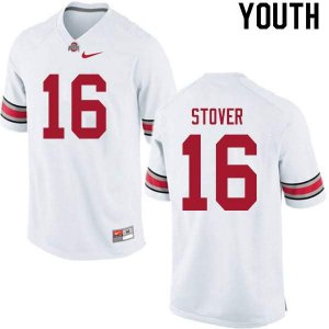 NCAA Ohio State Buckeyes Youth #16 Cade Stover White Nike Football College Jersey ZCF2245QI